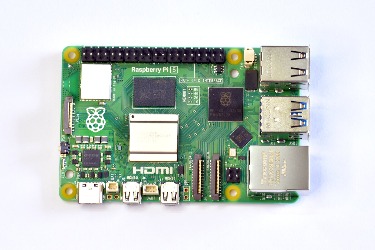 Raspberry Pi 5 board
